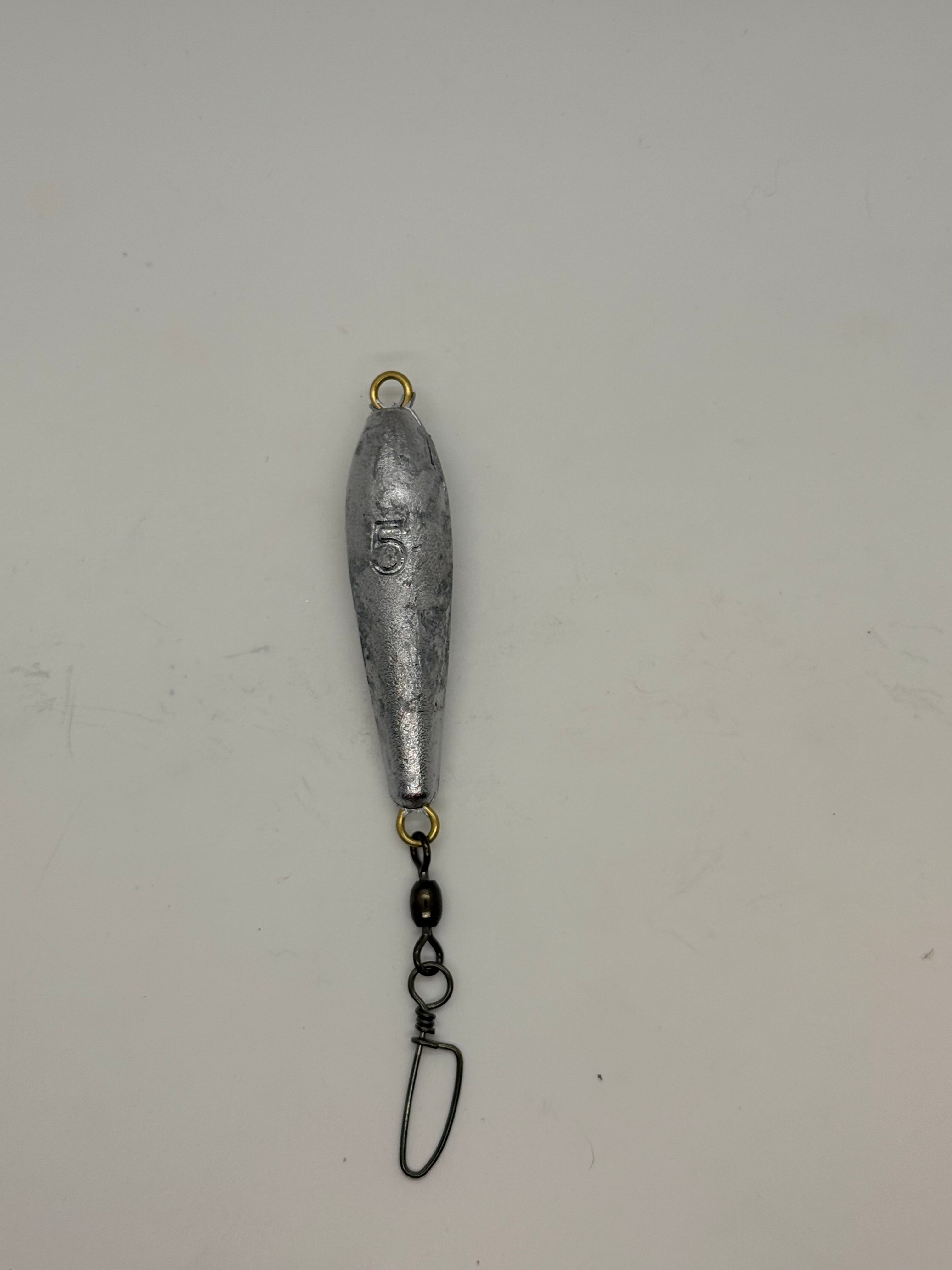 Inline trolling weights