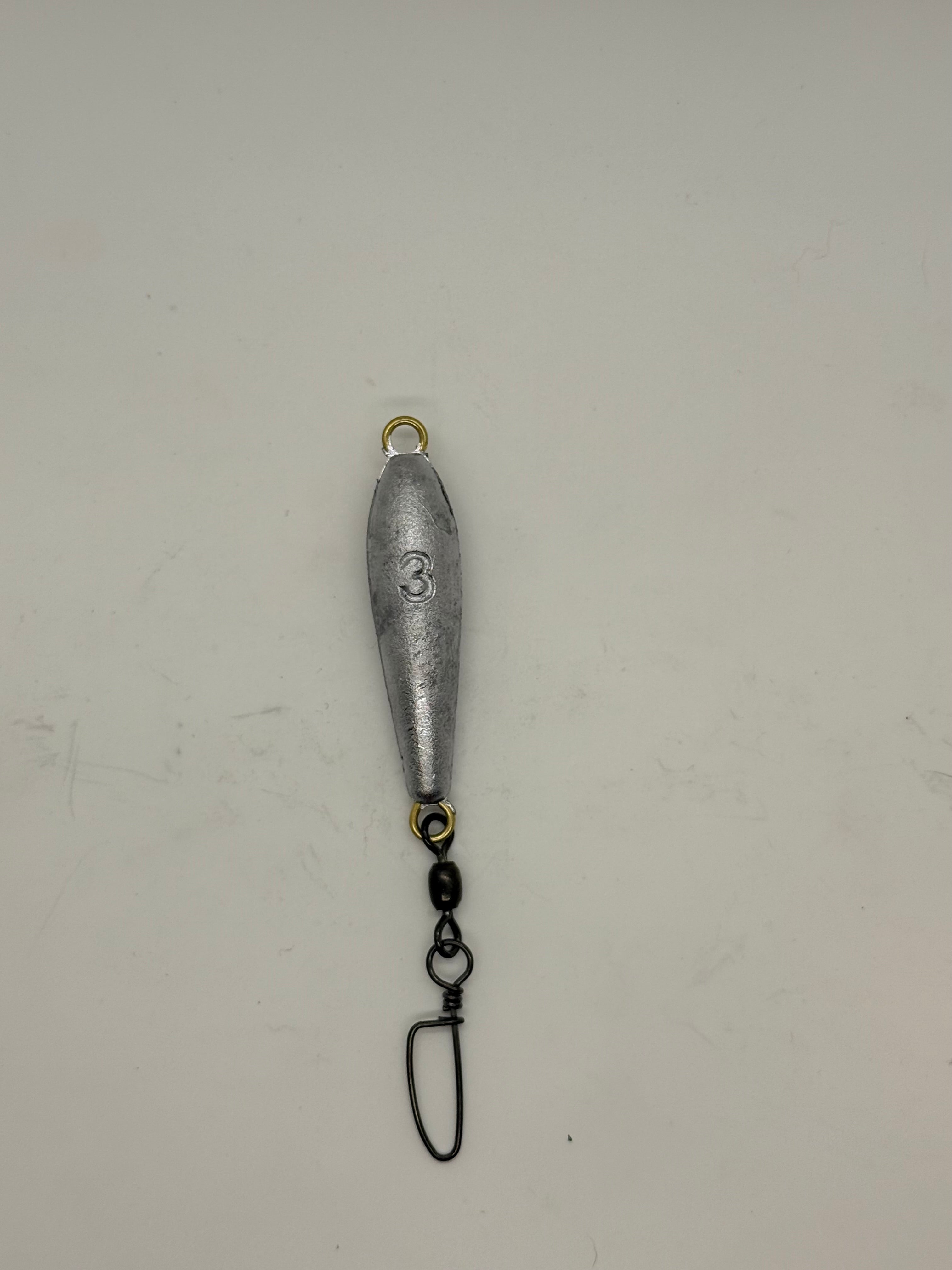 Inline trolling weights