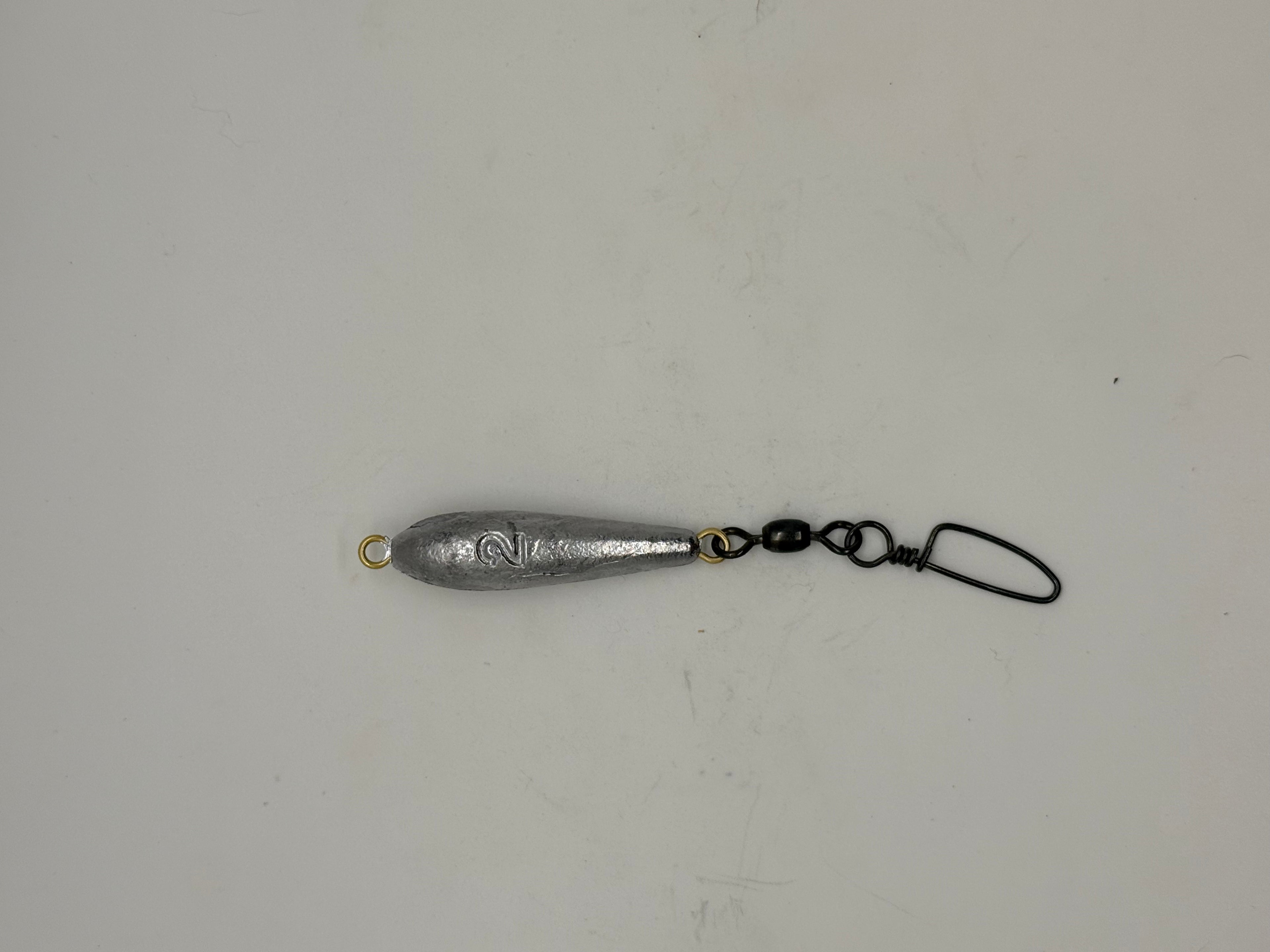 Inline trolling weights